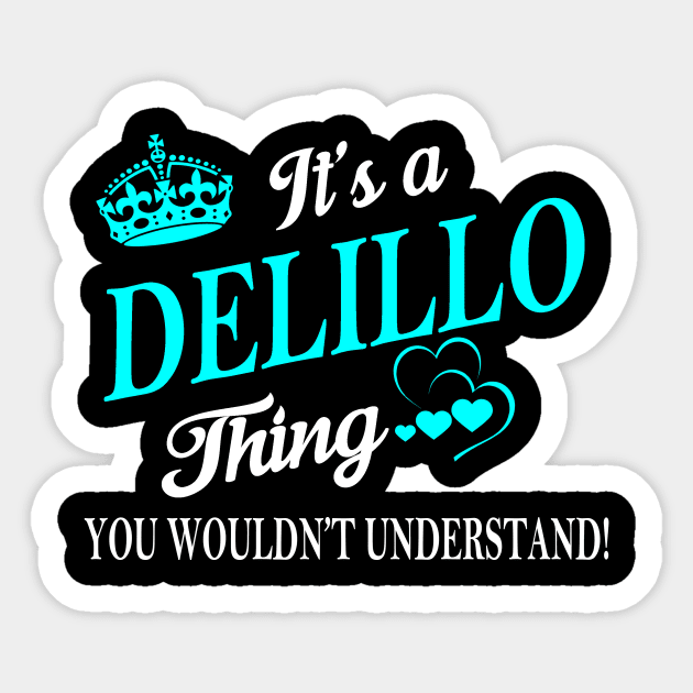 DELILLO Sticker by Esssy